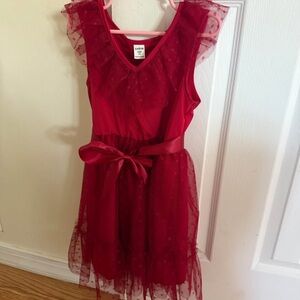 SHEIN Red Kids Formal Dress